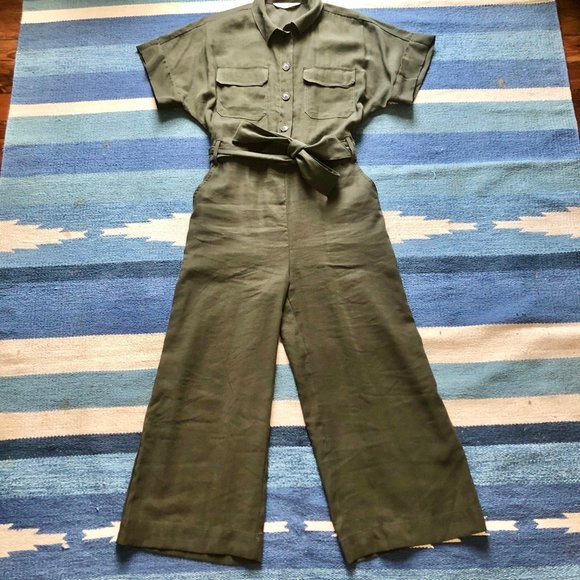 H&M Pants - Army Green Jumpsuit | H&M | M